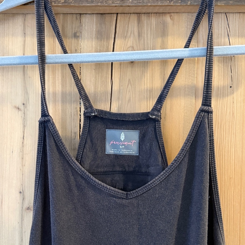 Free People romper jumpsuit FP black Wahed Black small worh 3 Scarves - Picture 2 of 8